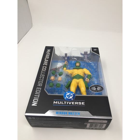 MCFARLANE TOYS DC MULTIVERSE MIRROR MASTER THE FLASH, PLATINUM EDITION CHASE #44 - Picture 5 of 5